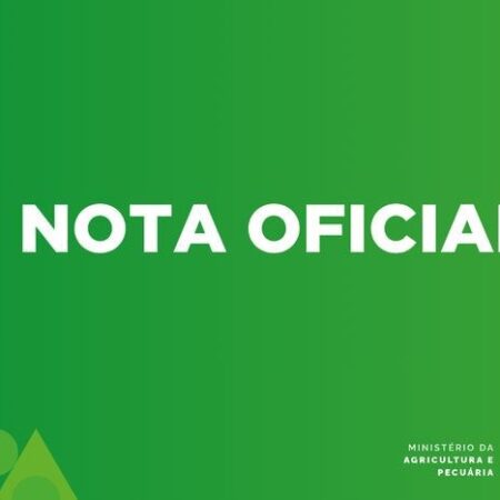 Ministério da Agricultura e Pecuária confirma primeiro foco de gripe aviária em granja comercial no Brasil