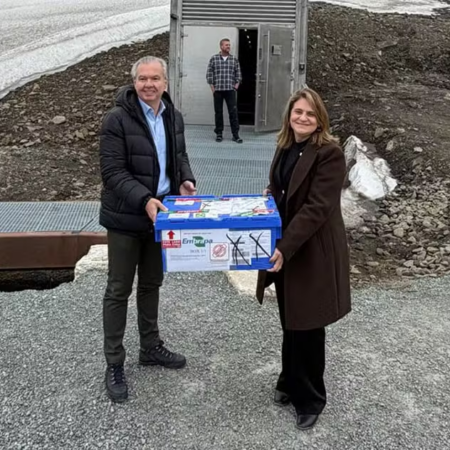 Brasil envia nova remessa de sementes ao cofre global de Svalbard