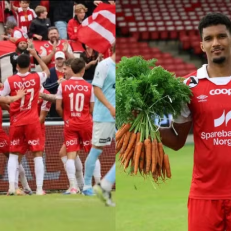 Clube que revelou Haaland surpreende ao premiar jogador com 100 cenouras